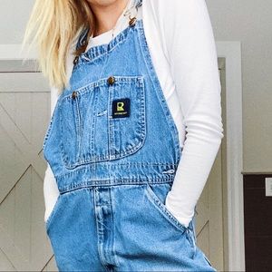 Vintage boyfriend overalls
